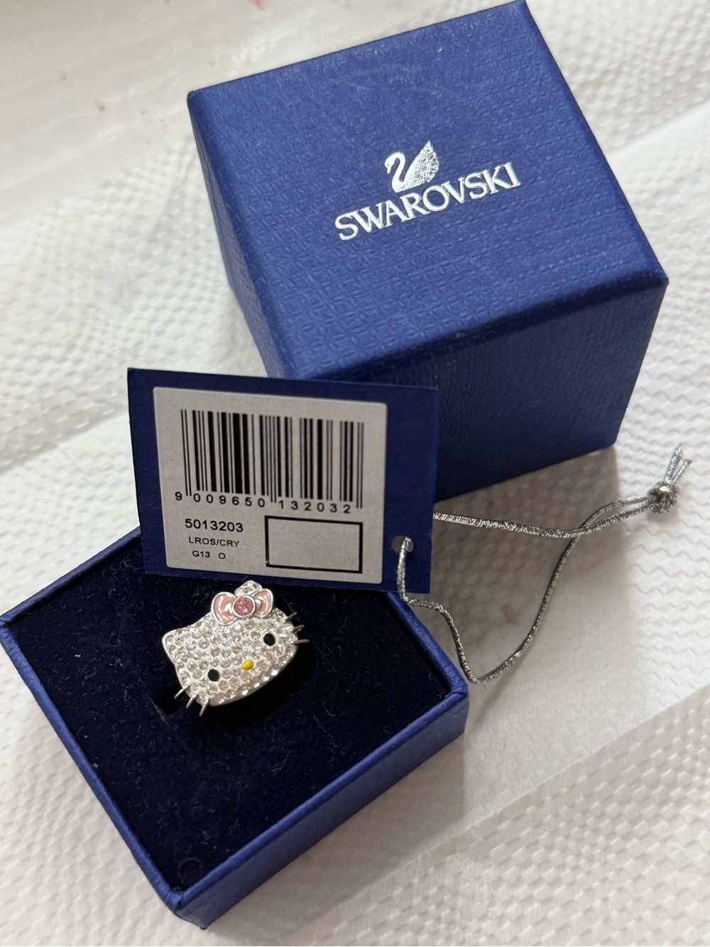Swarovski Hello Kitty Crystal Ring